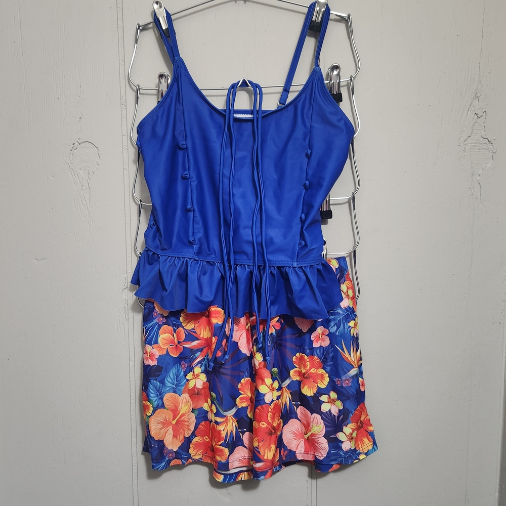 Floral Blue Kids Bottoms